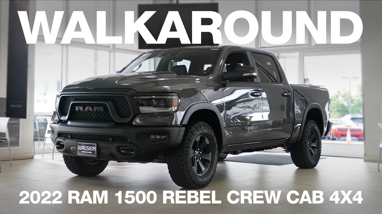 WALKAROUND HD | 2022 RAM REBEL CREW CAB 4X4