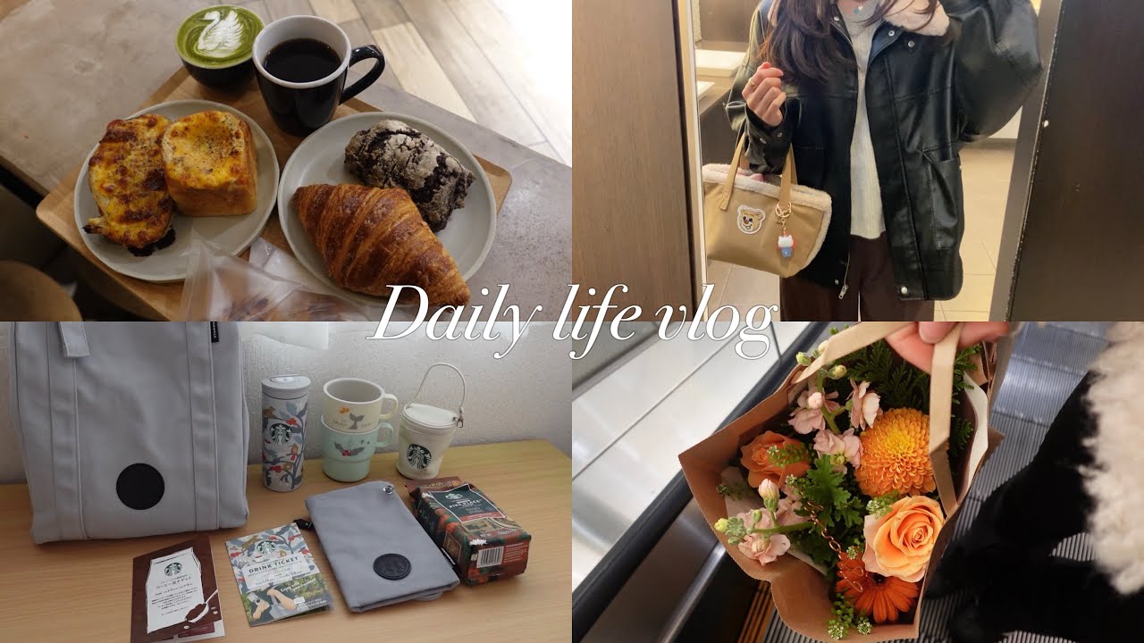 vlog │ 大学生の年末年始3days🎍🌅朝活カフェ,おすすめ京都ランチ,福袋🛍