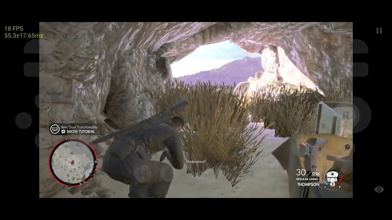 Switch Emulator | Sniper Elite 4 gameplay on Mediatek dimensity 7300 Mali | skyline