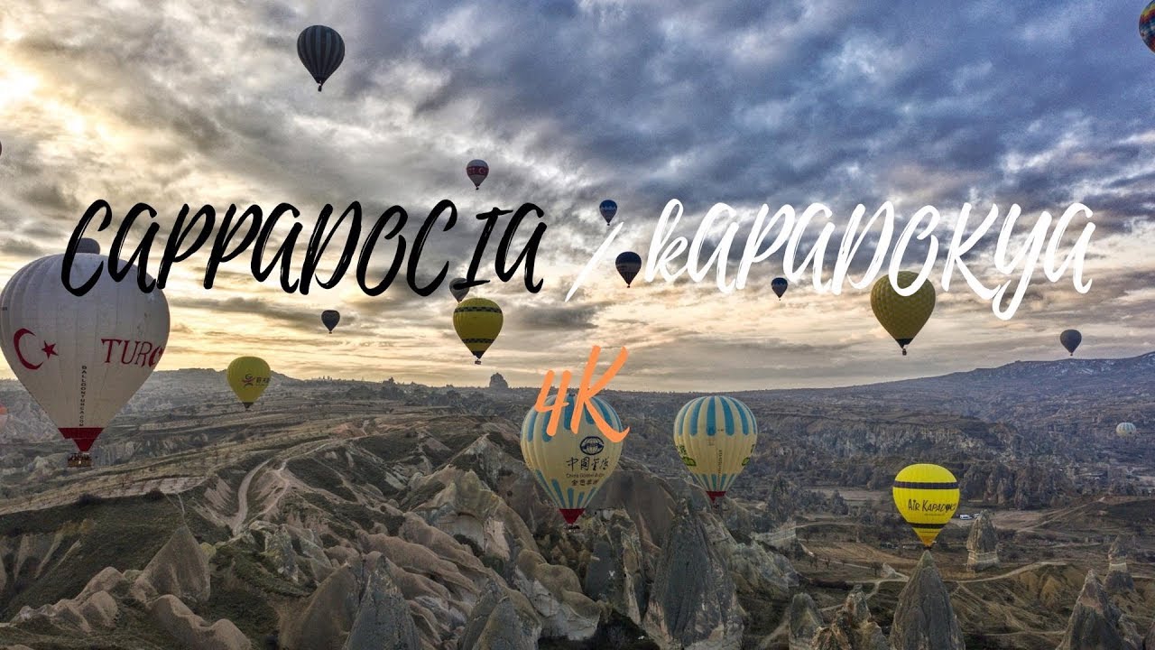 Kapadokya ( Cappadocia ) drone footage in 4K [ TURKEY ]