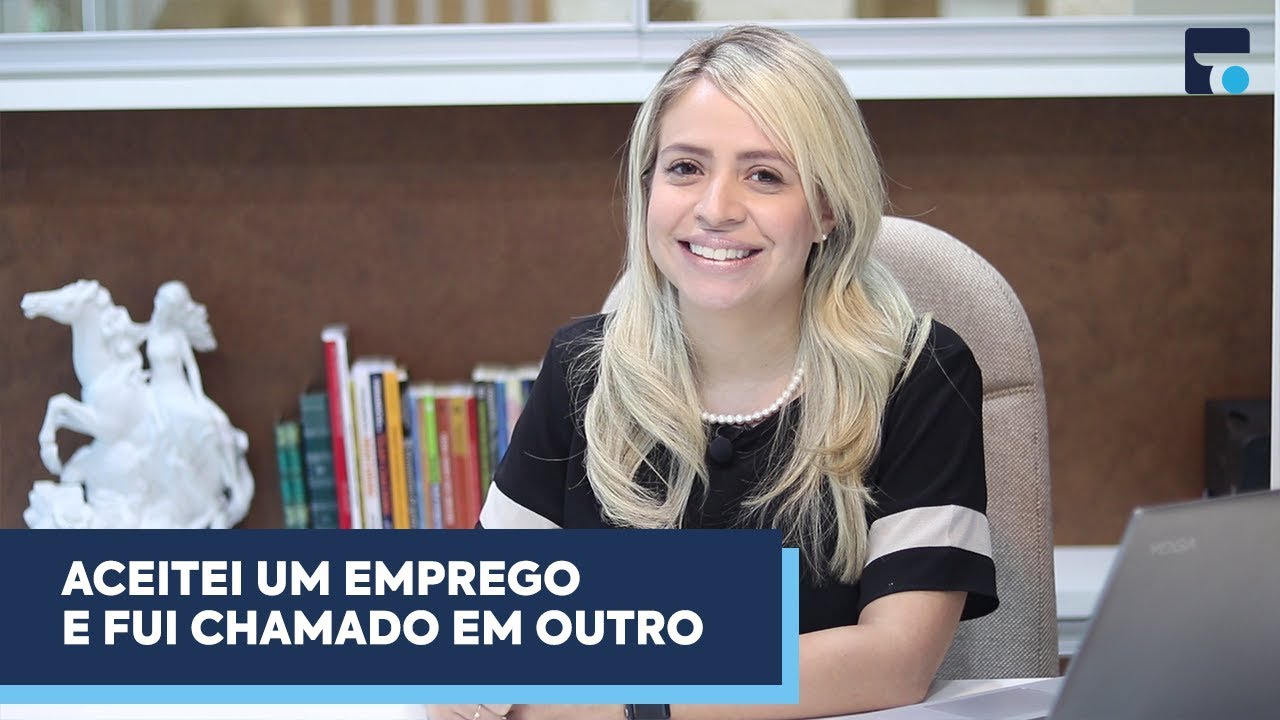 Aceitei um emprego e fui chamado em outro - Paula Pedrosa