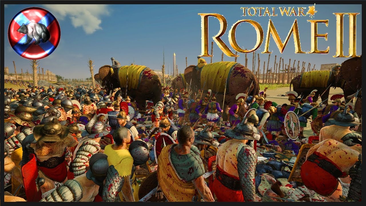 Wild Elephants in This Confusing Battle!!  3v3 Total War Rome 2 Siege
