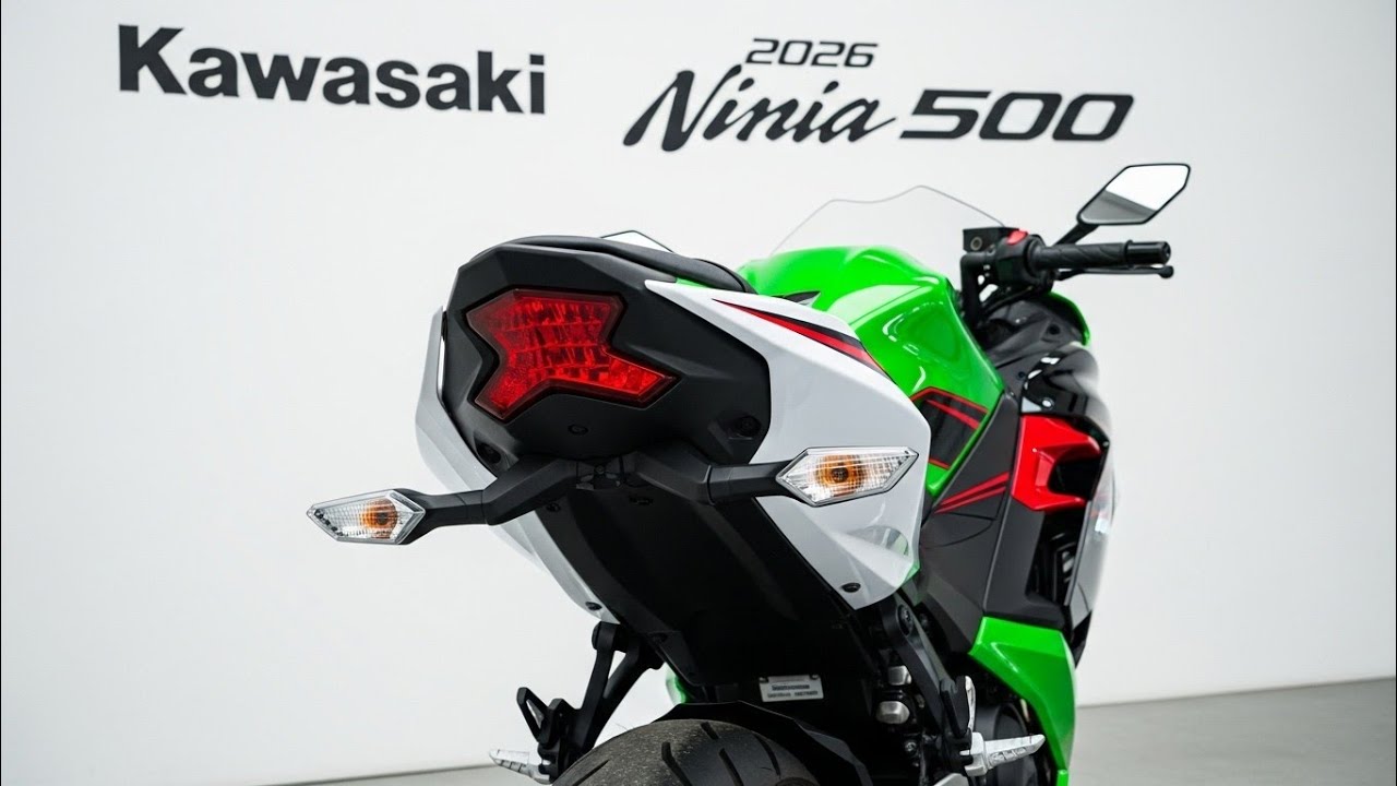Новый Kawasaki Ninja 500 2026 года наконец-то выпущен!!!
