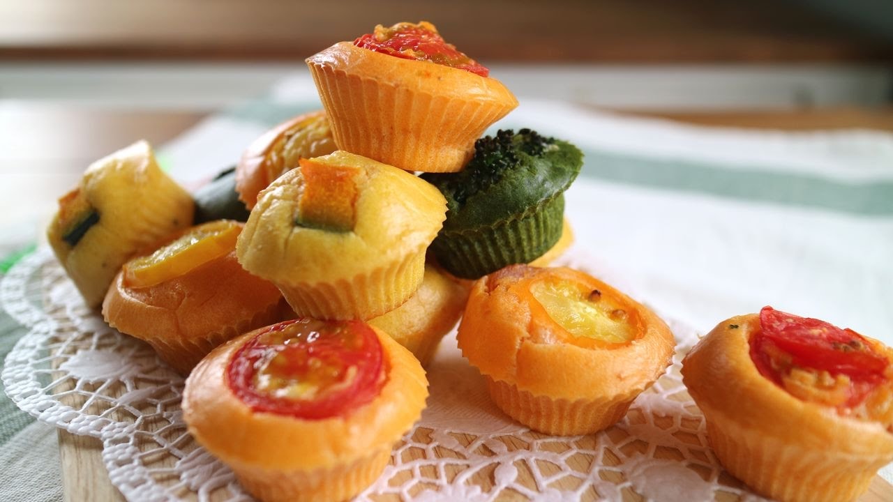 Cake sale(vegetable cake) ひとくちさいずのケークサレ!