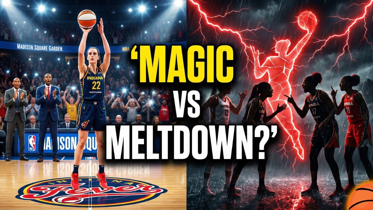 Caitlin Clark STUNS NBA Legends at MSG… But Is the WNBA About to Self-Destruct?