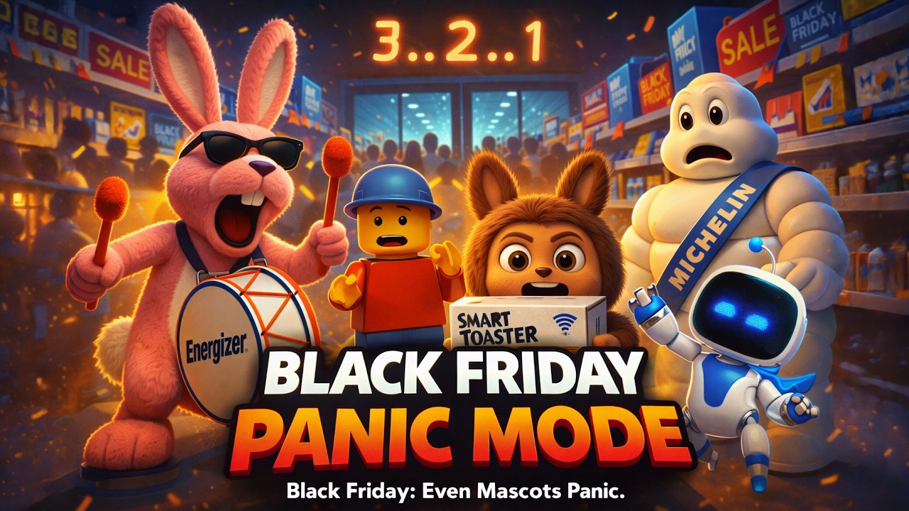 Mascots Freak Out Before 12 AM - Black Friday Trauma🔥