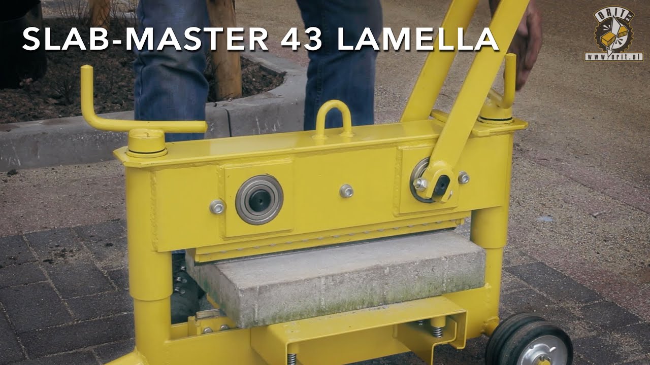 ORIT B.V. - Slab Master 43 Lamella Instructie (NL)
