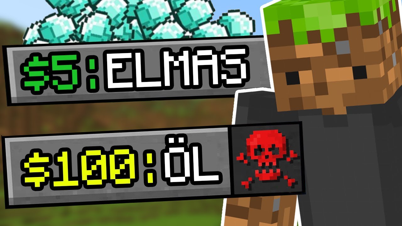 Minecraft ama OYUNUMU Y&Ouml;NETİYORSUN !