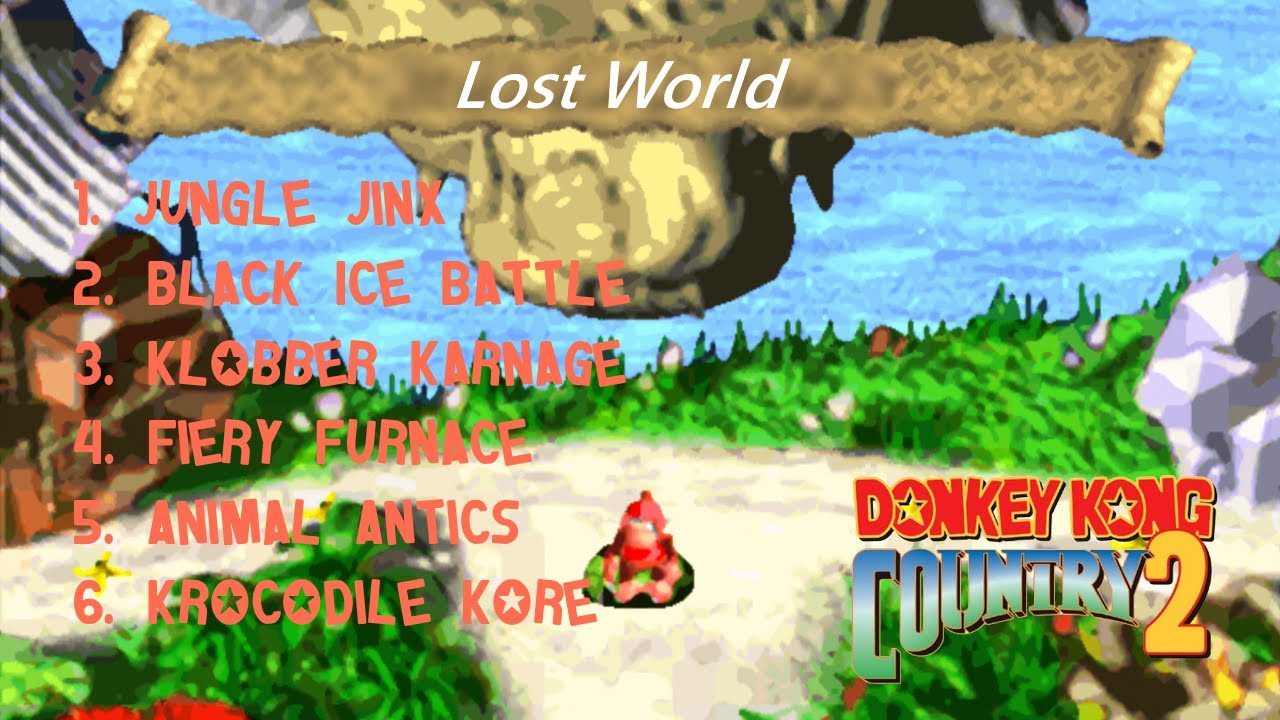 Donkey Kong Country 2 (GBA) (102%) (8|9) / World 8: Lost World [3:2/4K@60]
