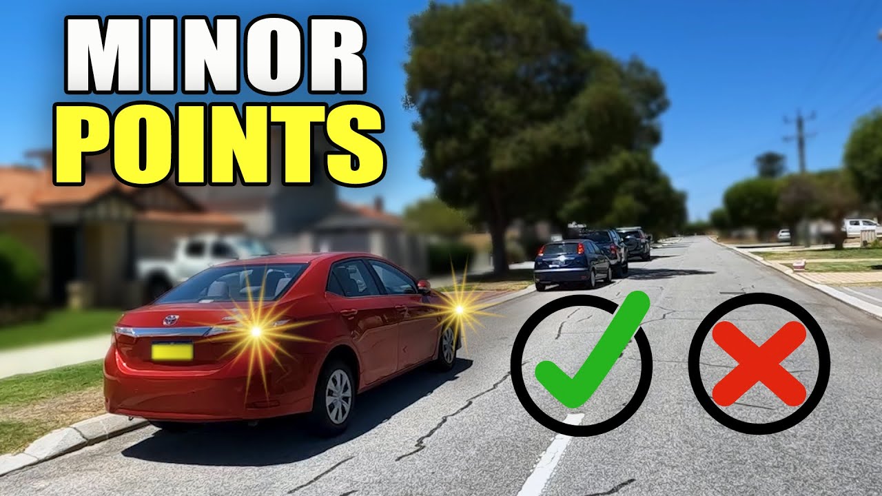 Never Fail Driving Tests on Little Things