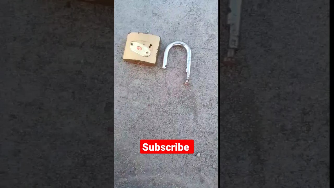 How to Repair padlock just one Minutes #lock #lockpicking #experiment #lifehacks #shorts