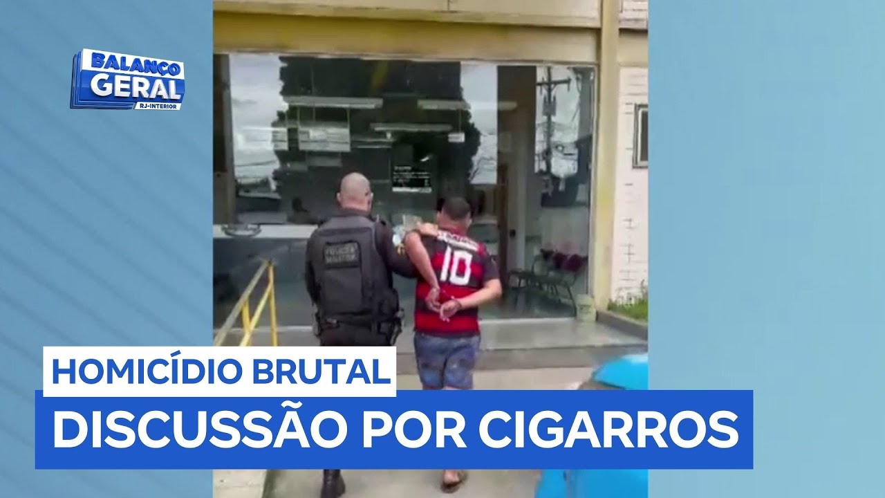 Homem confessa ter matado outro por causa de cigarro em Casimiro de Abreu (RJ)