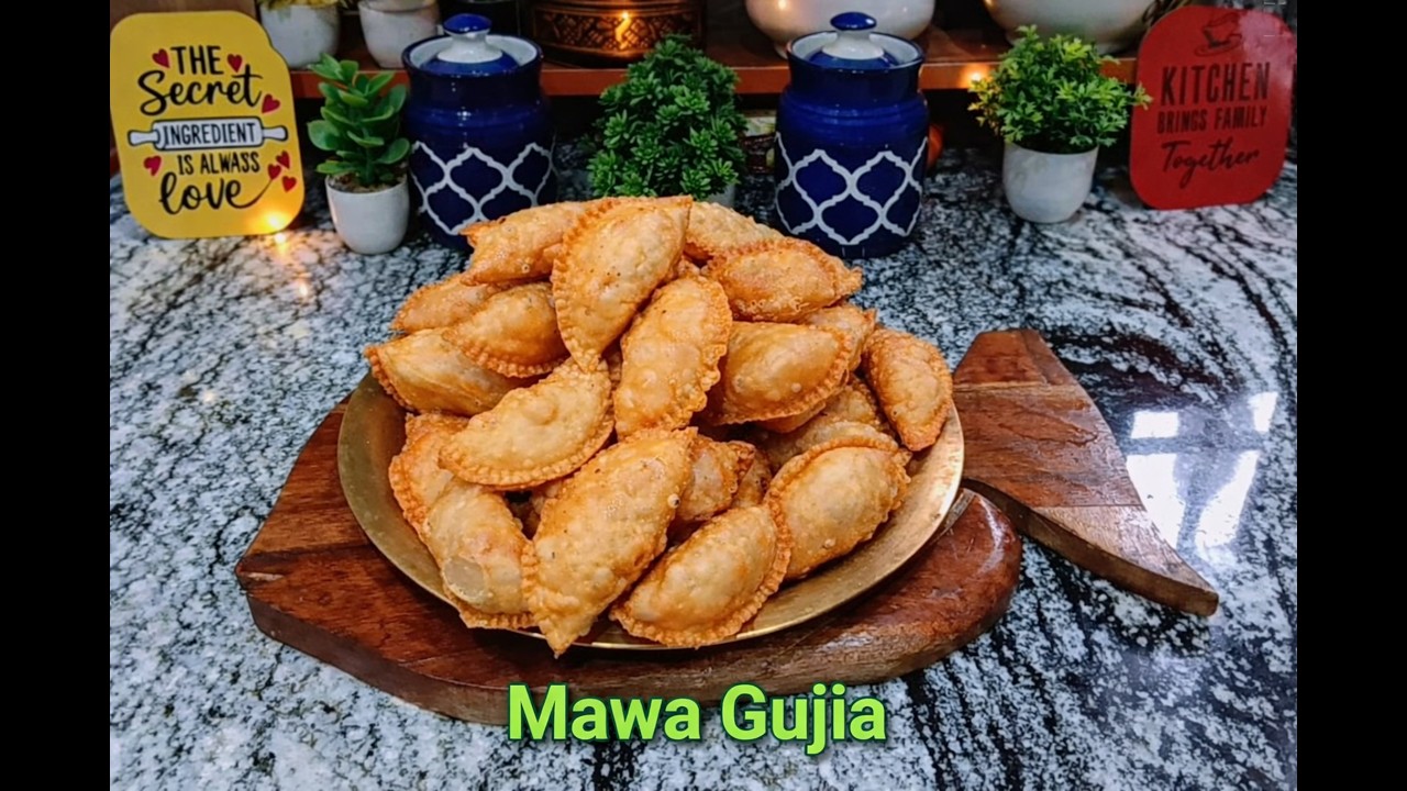 Holi Special: Mawa Gujia I एक गुजिया खा ली तो रुक नहीं पाएंगे I Ghar Ki Swadisht Mawa Gujia
