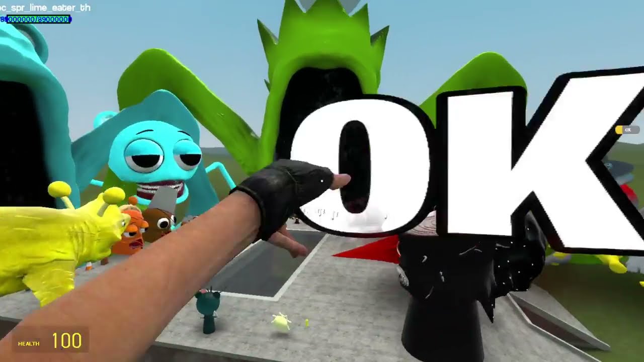 ALL SPRUNKI FAMILY SIZE COMPARISON IN GARRY’S MOD! – STRONGEST MONSTER WINS THE BATTLE!