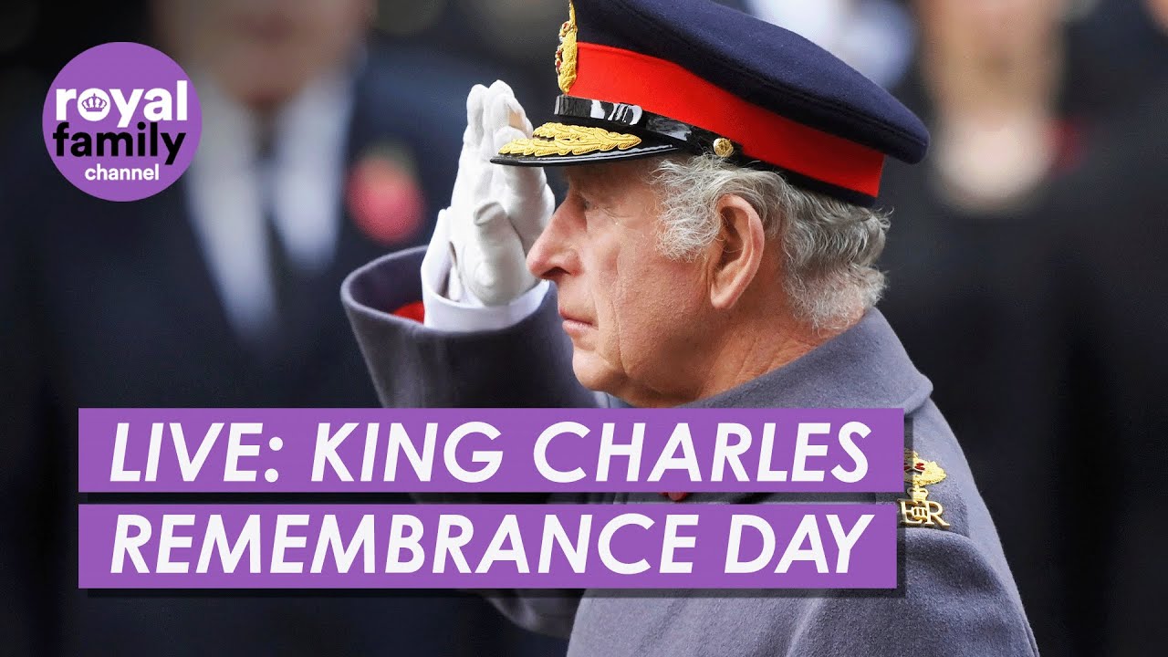 LIVE EVENT: King Charles Leads Remembrance Day Service at The Cenotaph