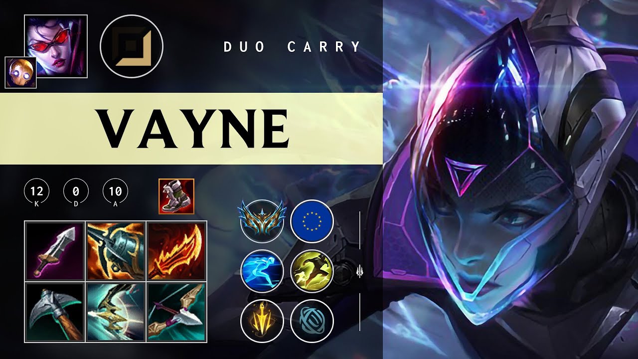 Vayne ADC vs Yunara - EUW Challenger Patch 26.02