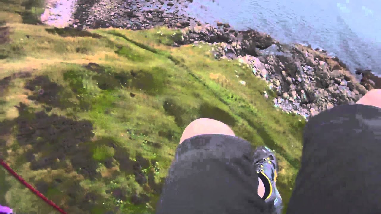 Flying Backwards at Nigg Bay