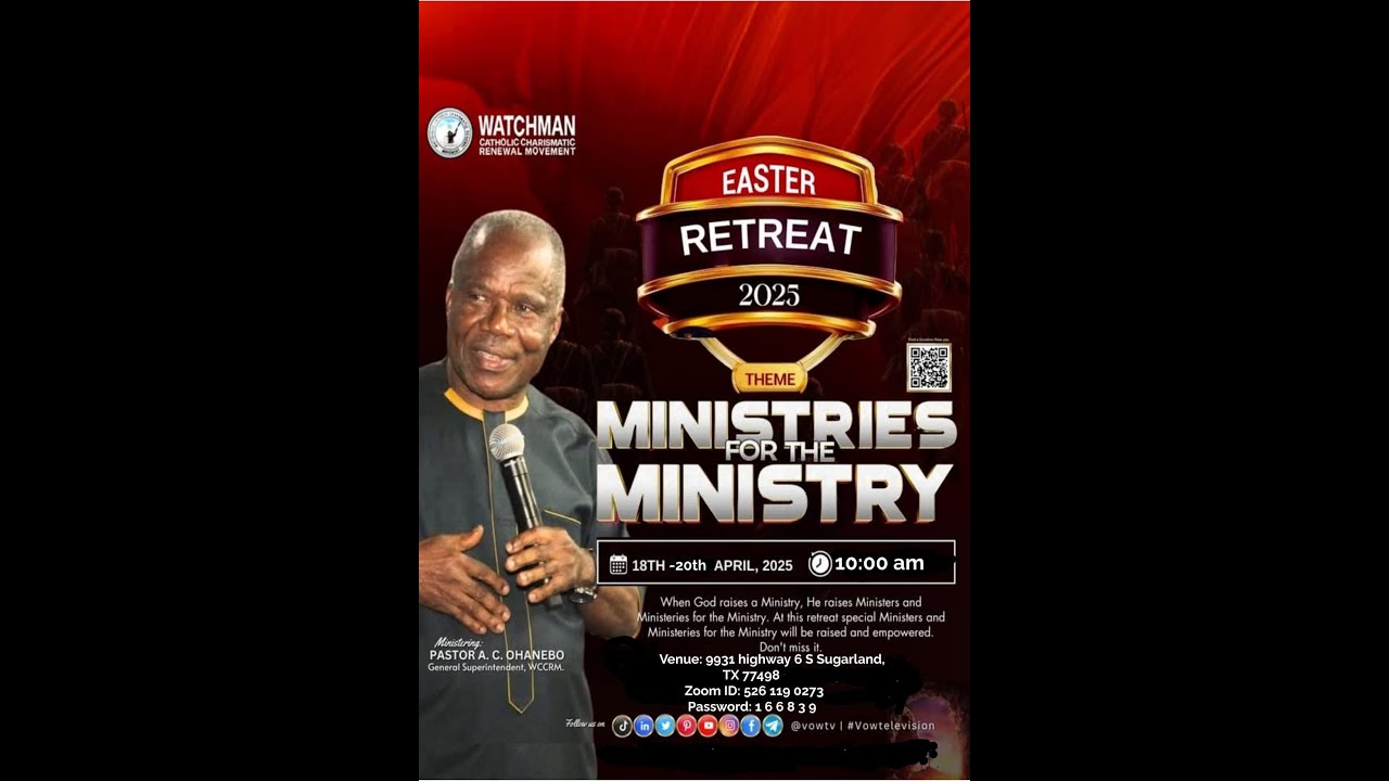 THE VOICE OF VICTORY ||EASTER RETREAT 2025|| Pst Nnamdi||