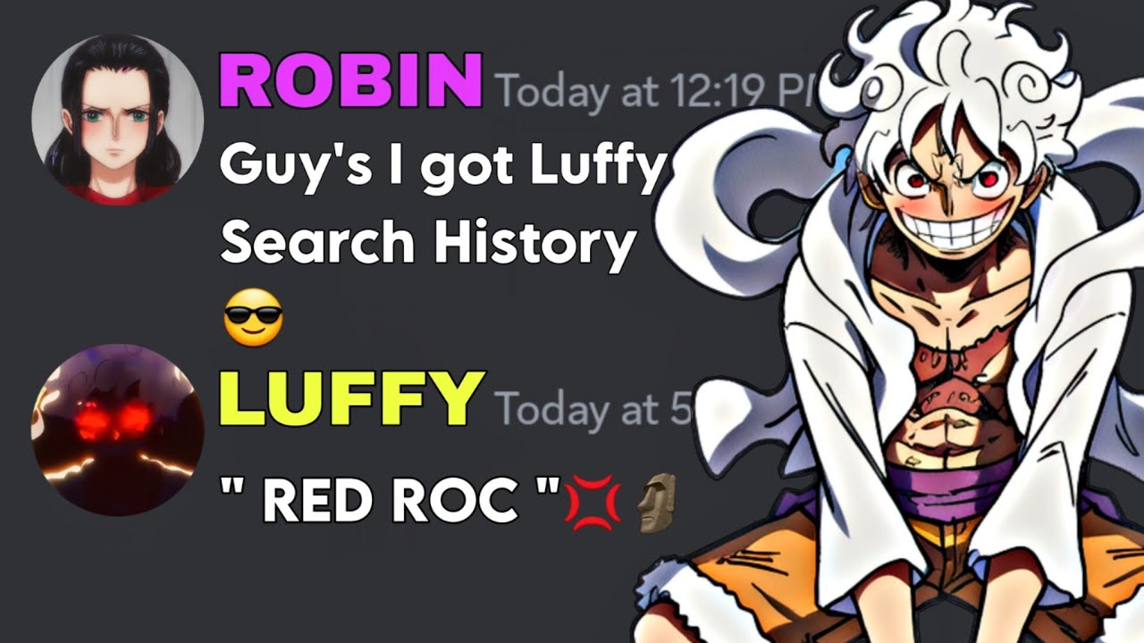 If Robin got Luffy Search History Part 2 | One Piece discord server