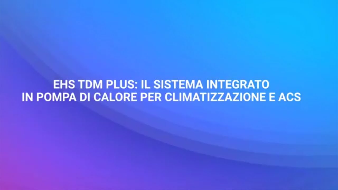 Samsung Climate Solutions | EHS TDM Plus il sistema in pompa di calore per climatizzazione e ACS