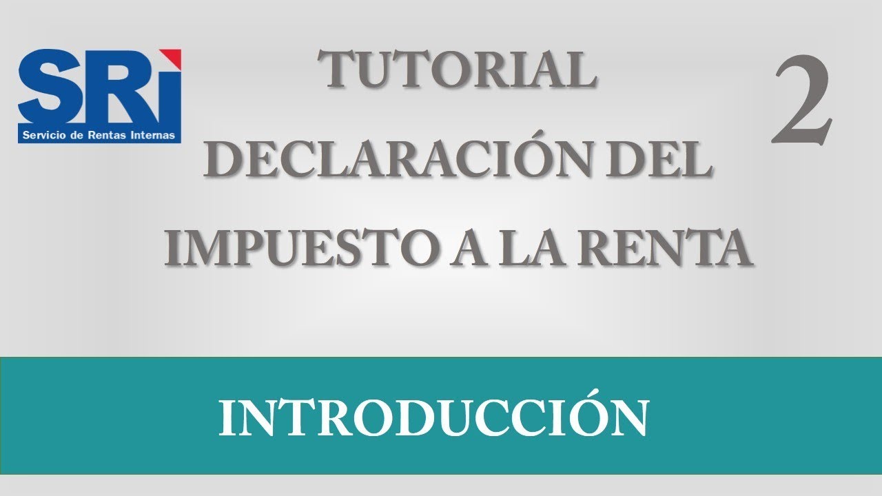 Qué es el IMPUESTO a la RENTA del SRI