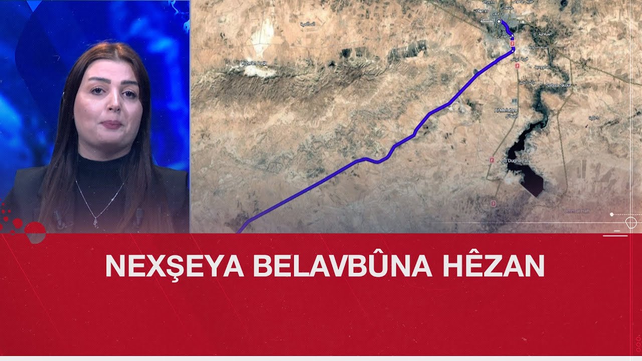 Nexşeya belavbûna hêzan