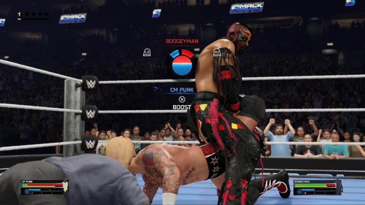 WWE 2K25 CM Punk Vs The Boogeyman