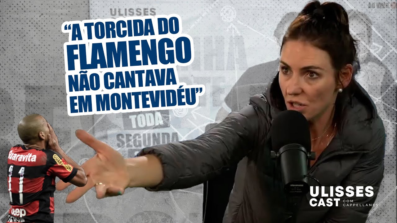 GLENDA KOZLOWSKI FALA SOBRE FINAL DA LIBERTADORES ENTRE FLAMENGO E PALMEIRAS