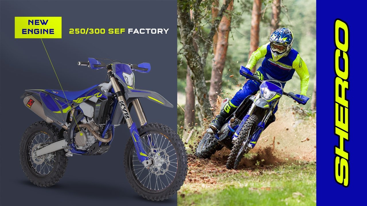 Full New Engine Sherco 250/300 4 stroke !