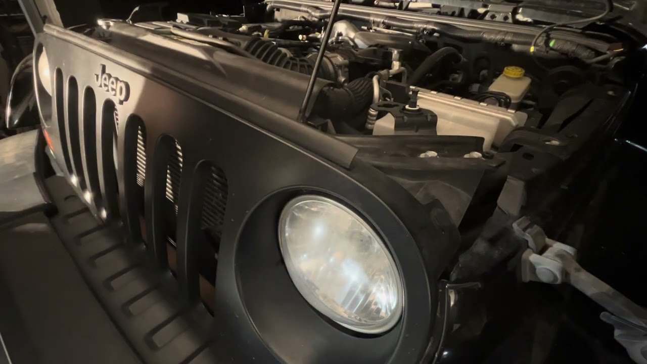 2013 jeep wrangler headlights and fog light installation ￼