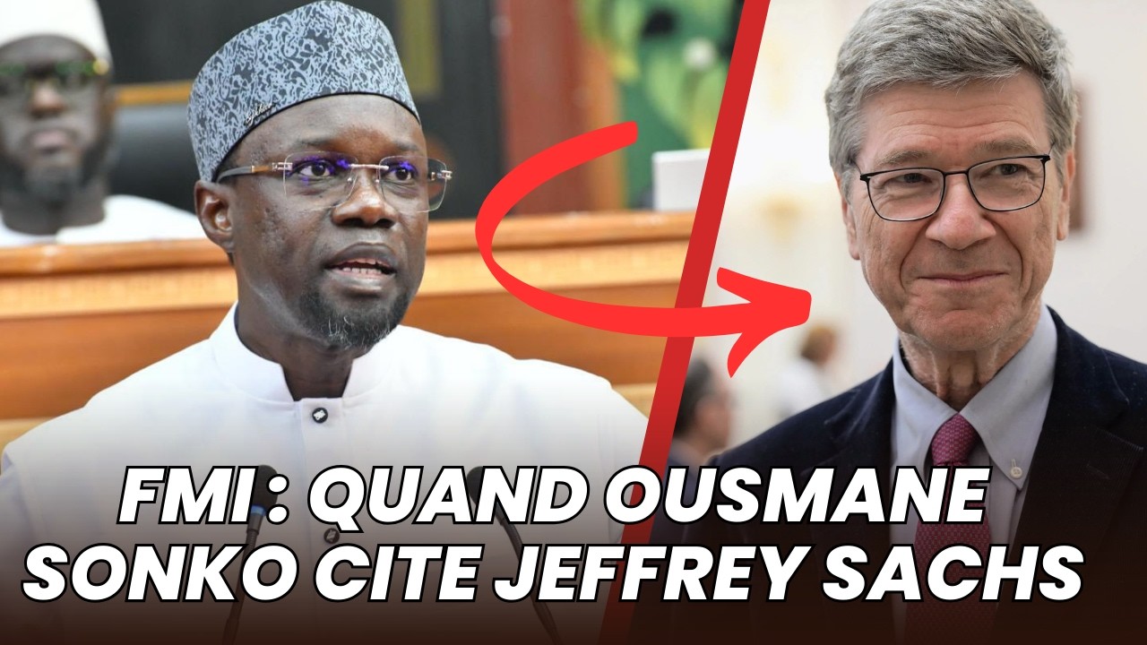 Quand Ousmane Sonko cite l'Economiste Américain Jeffrey Sachs