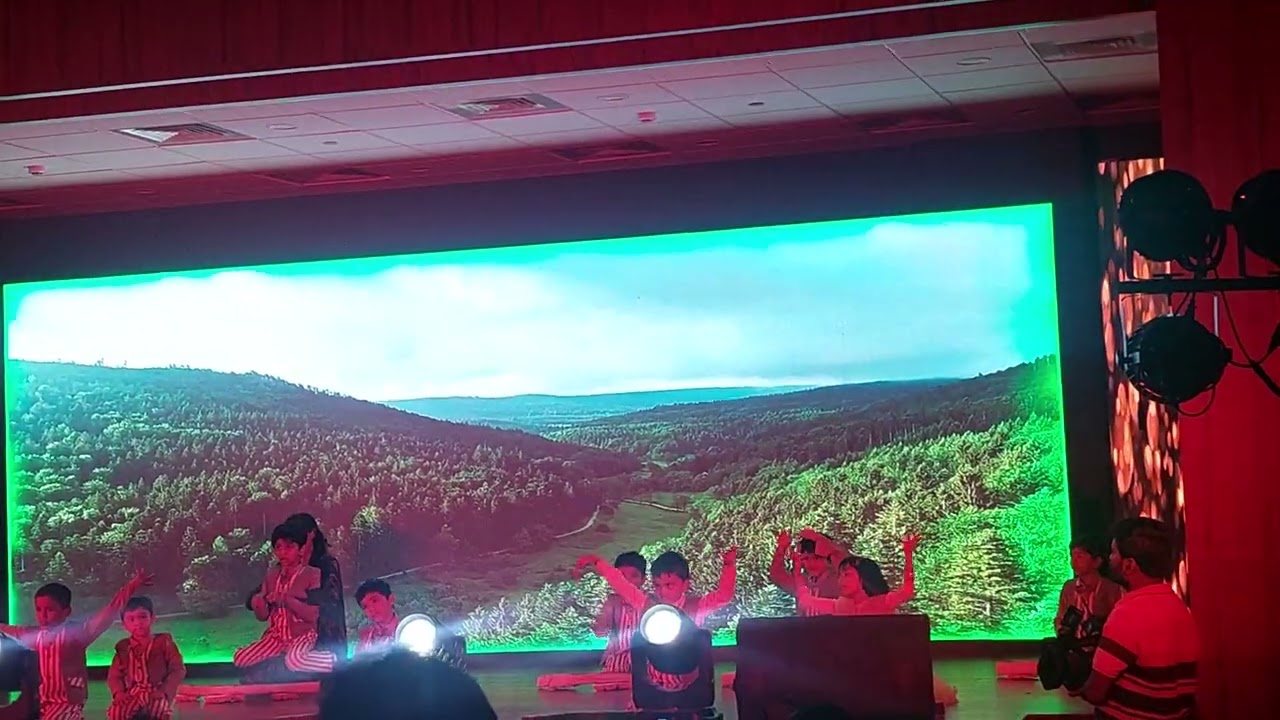 Save Trees save Earth! 🙏 Kids Annual day performance @School 