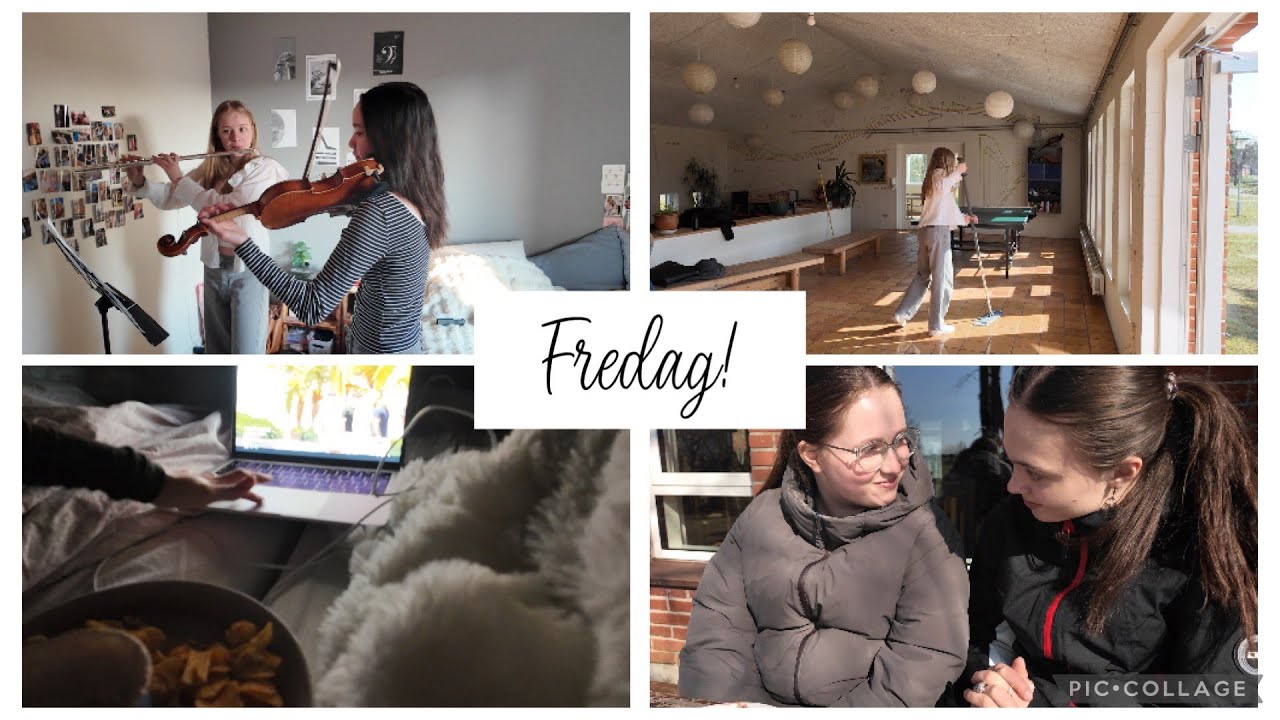 En fredag på efterskolen!