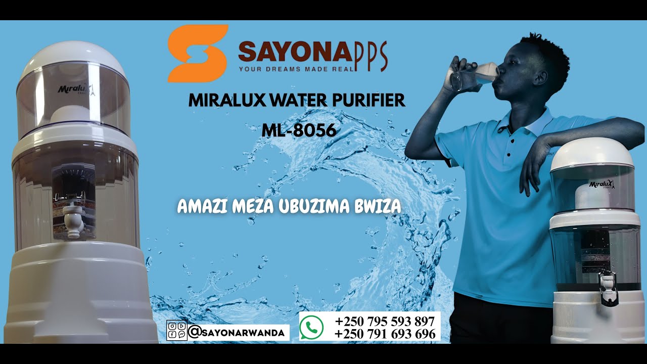 MIRALUX WATER PURIFIER ML-8056