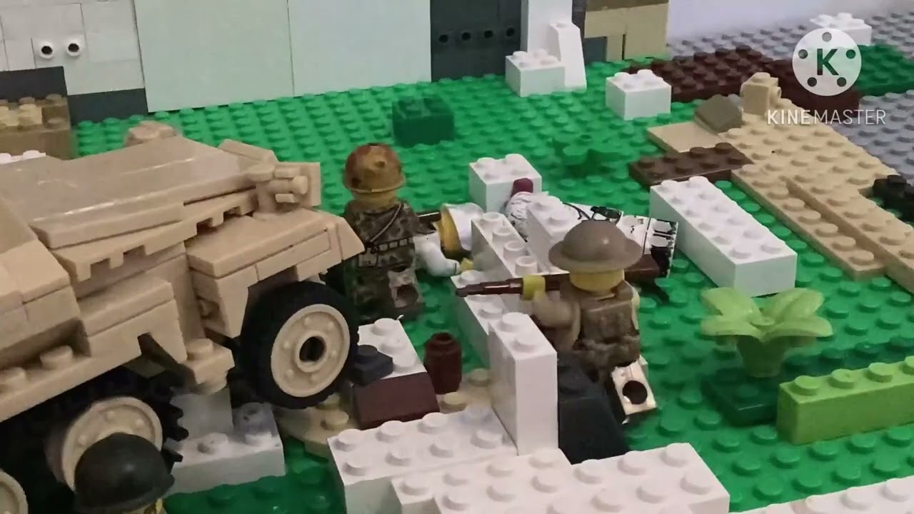Ww2 1942 Battle Of The Bulge Lego StopMotion