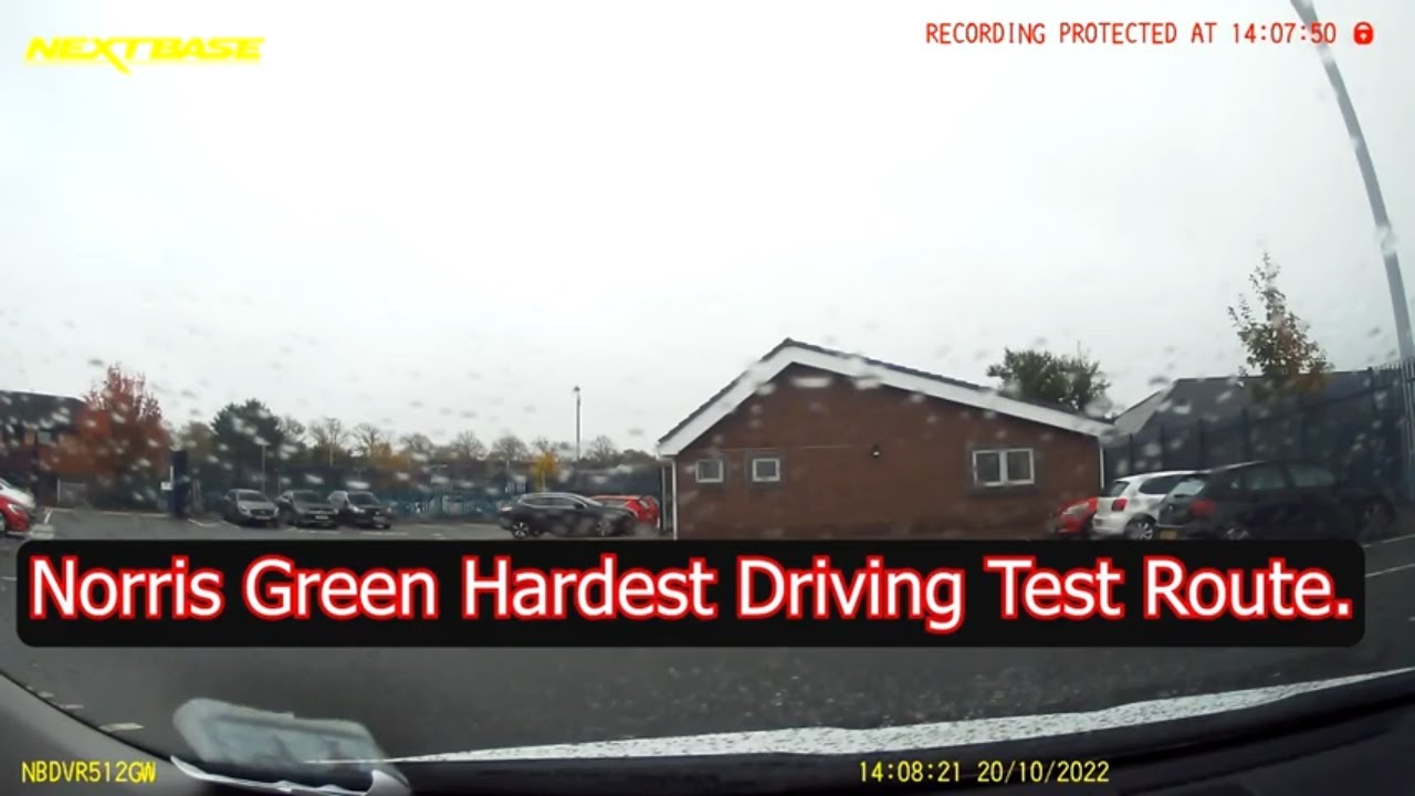 Norris Green Hardest Driving Test Route.