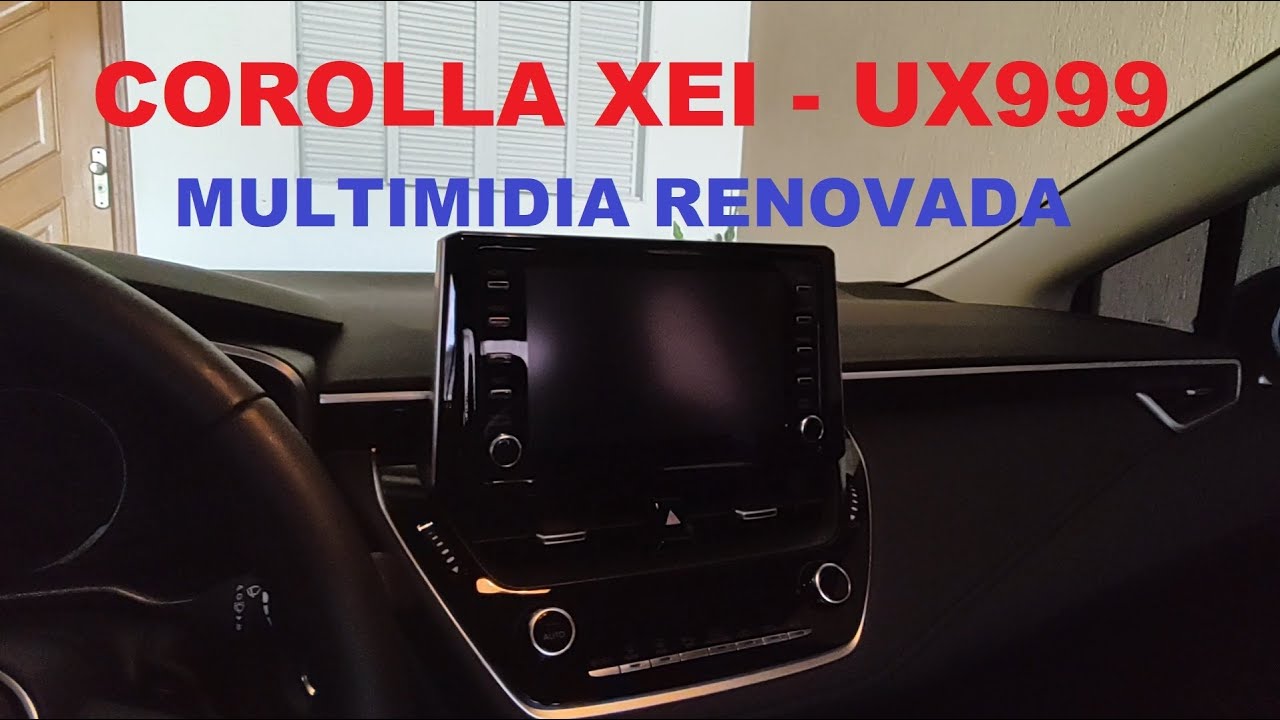 COROLLA XEI 2023 - Transforme a multimidia do seu TOYOTA e de outras marcas também.