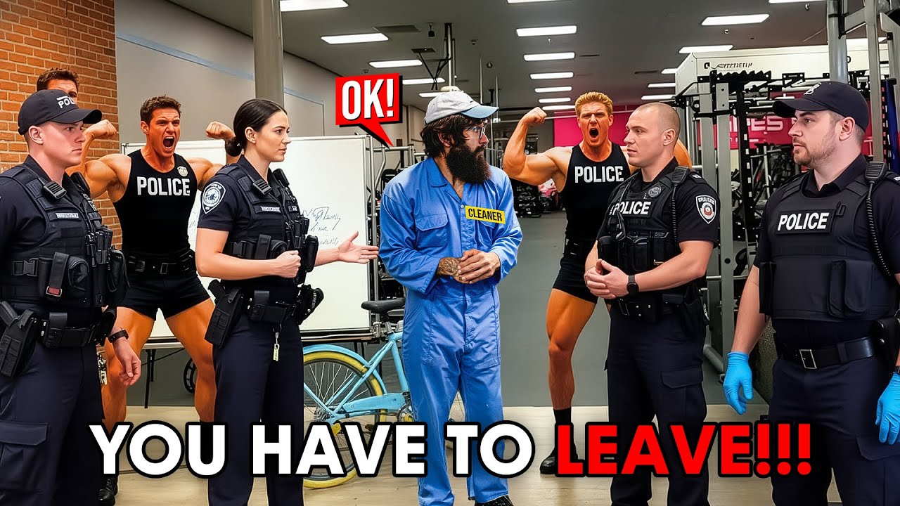 ELITE Physique King ANATOLY Lifts 50KG Mop in the Gym… Everyone Was Shocked! 😱💪🧹