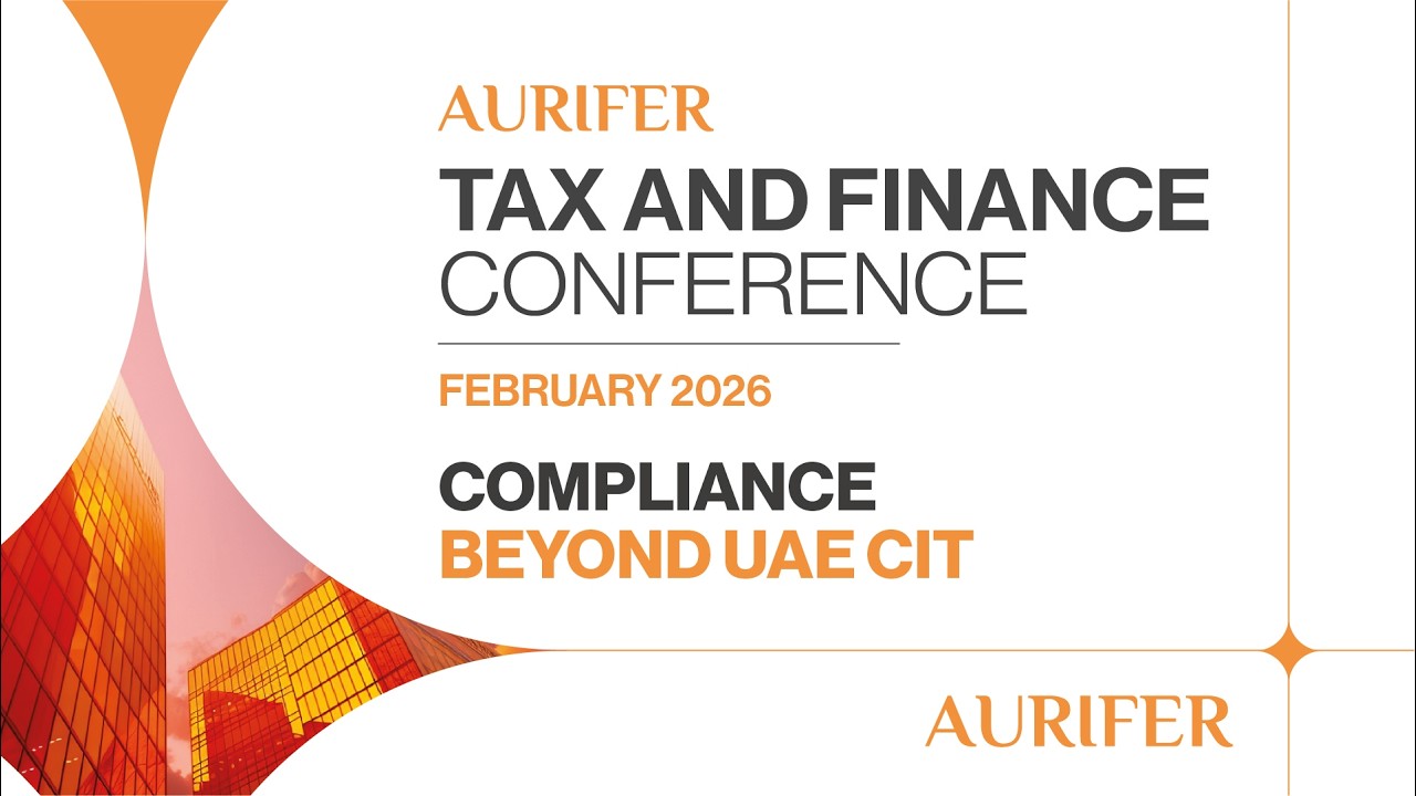 Aurifer Tax and Finance Conference 2026