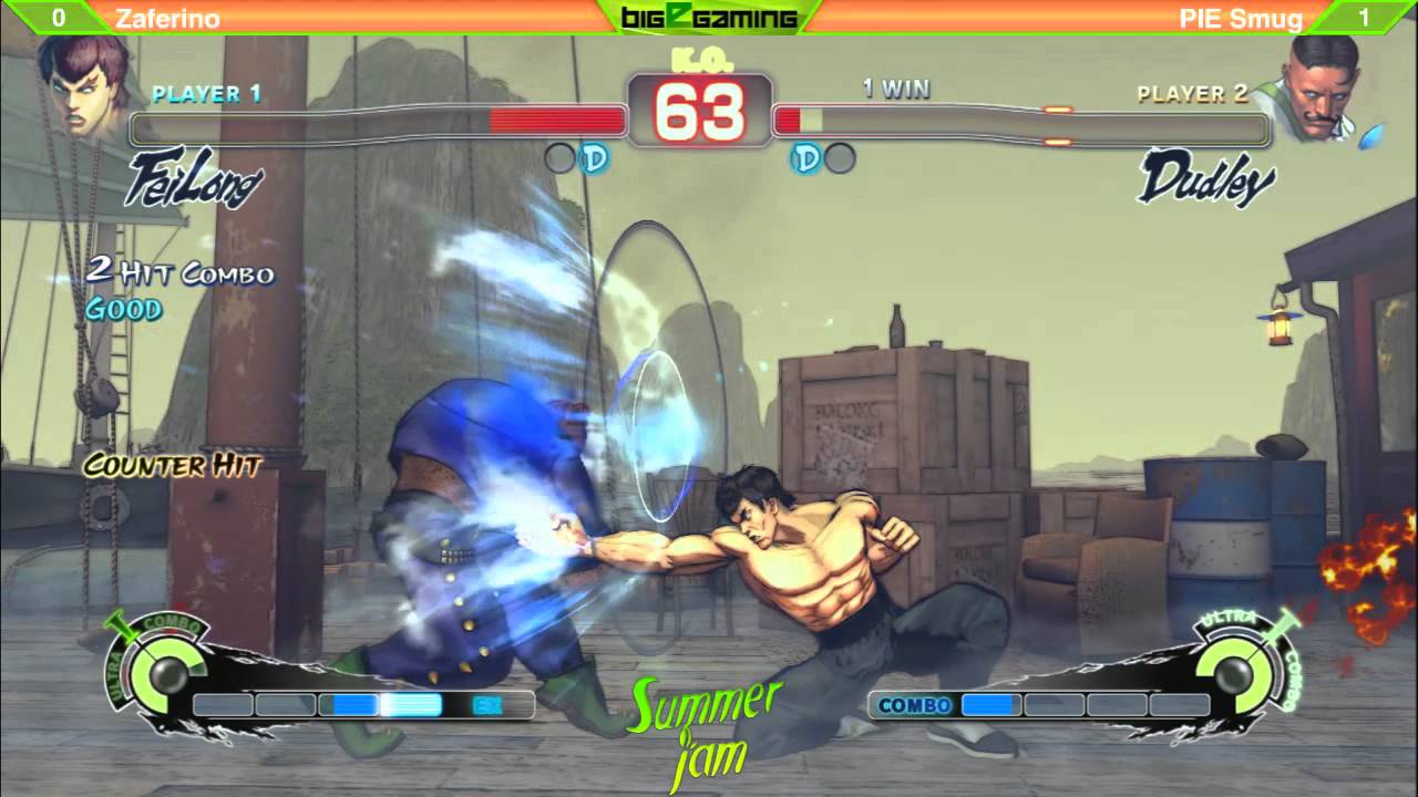 Summer Jam 9 - USF4 - Top 32 - Zaferino (Fei Long) vs PIE Smug (Dudley)