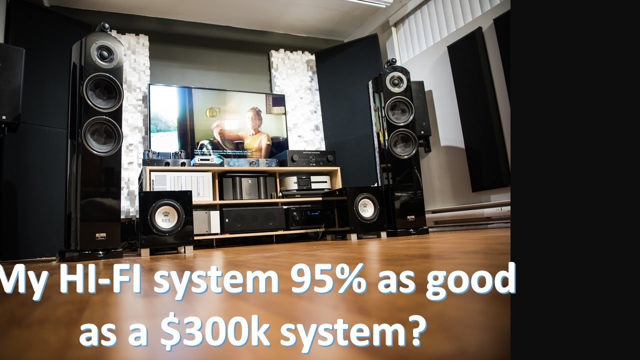 My HI-FI system after trying 70 pair of speakers.