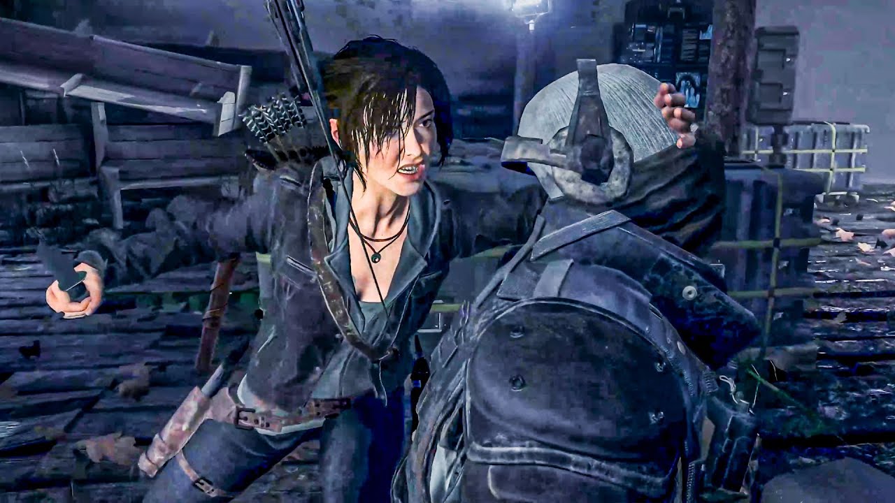 No Way This game is from 2015 - Rise of The Tomb Raider - Brutal & Epic Stealth Combat (Survivor)