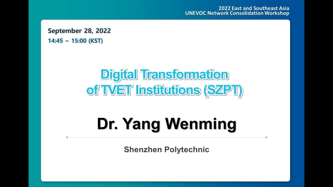 Digital Transformation of TVET Institutions (SZPT)