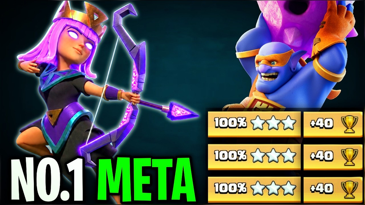 This Super Bowler With Monolith Arrow QC Funnel Makes TH18 Ground BROKEN! &bull; Clash of Clans