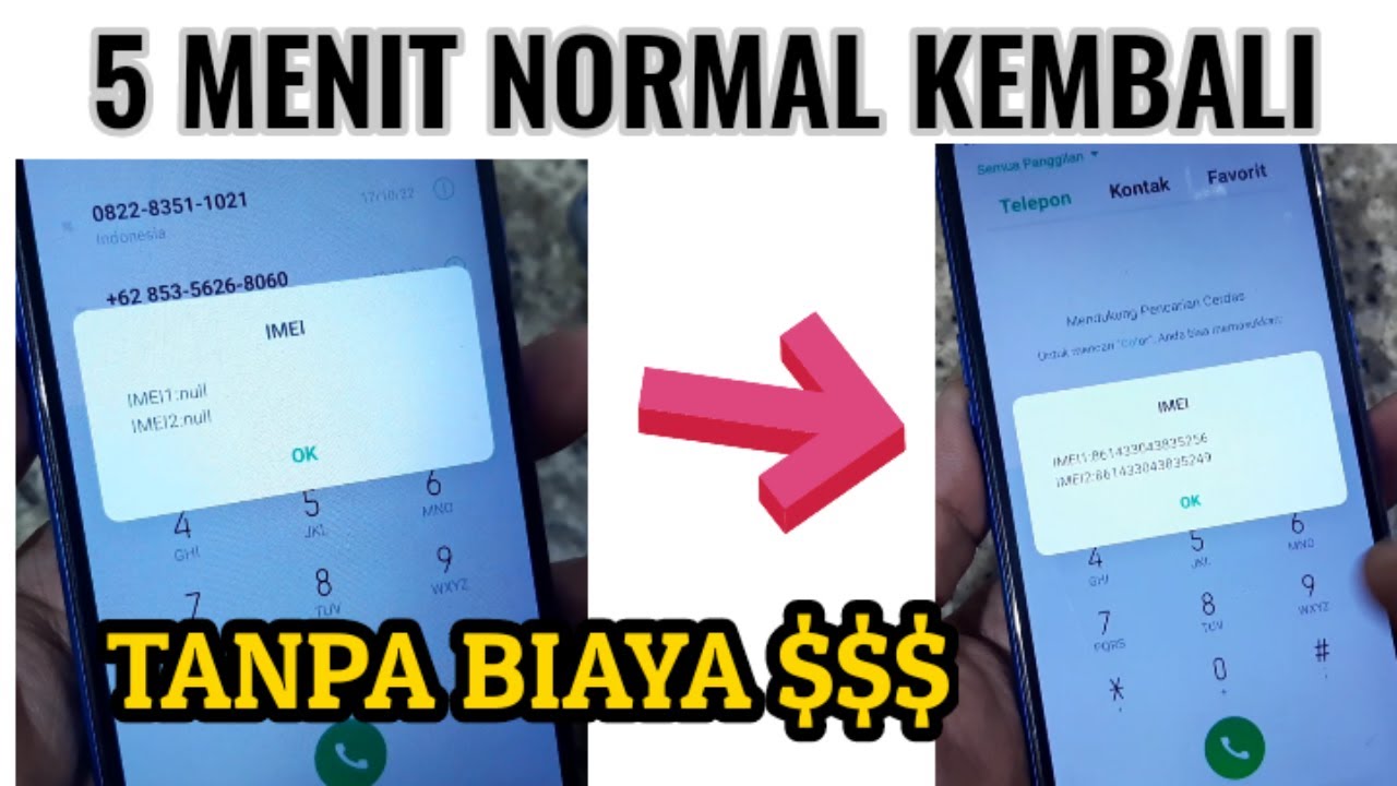ATASI IMEI NULL REALME 2 TANPA UANG $ Atau NOL RUPIAH