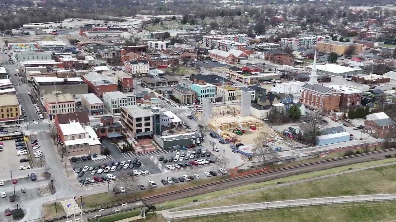 New Albany Indiana drone footage mavic 3 Pro