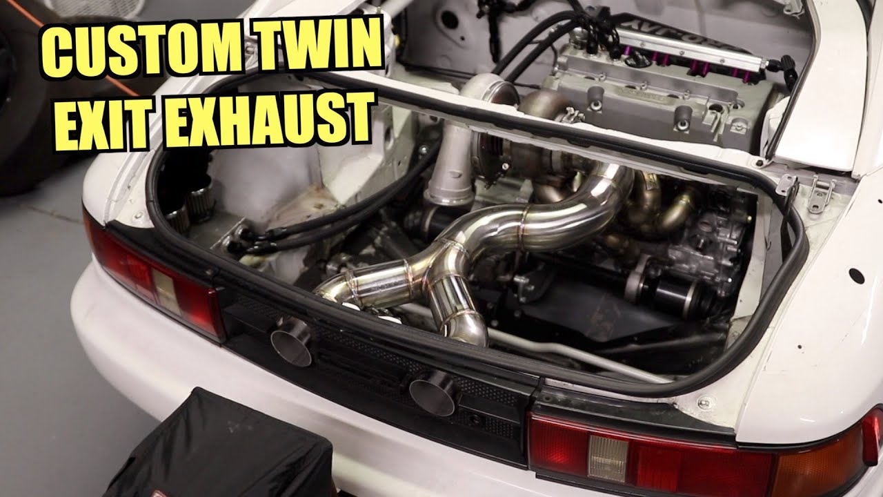 The NEW Twin Exit Exhaust For The Mr2!