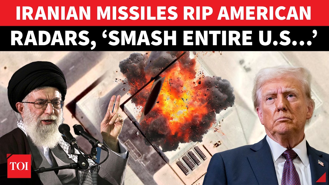 Iran’s Salvos RIP OPEN U.S. Air Defence Umbrella; After Iron Domes, America Defence Shield ‘Smashed’