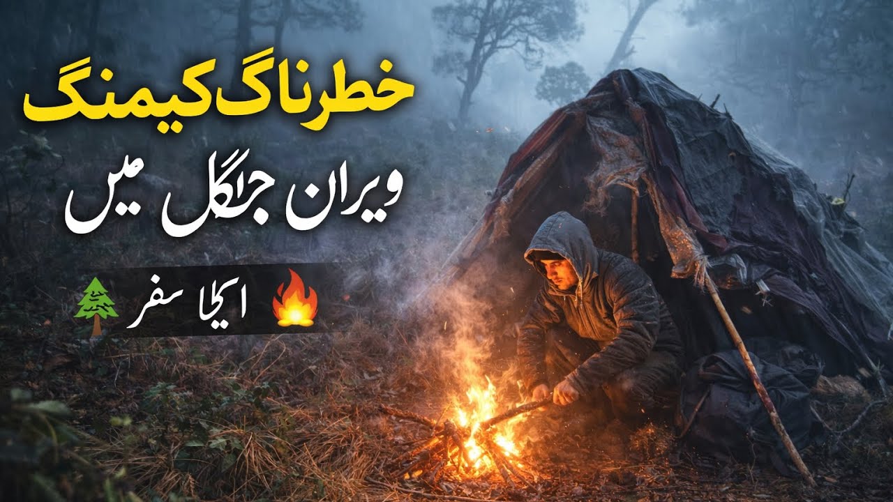 رات، دھند اور ویران جنگل 😱 | اکیلا رہنا بڑی غلطی تھی