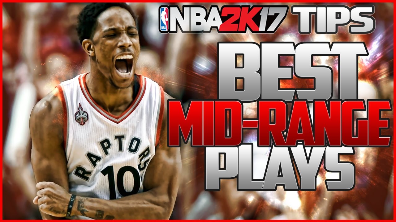 NBA 2K17 Offensive Tips: Best Mid Range Money Plays in 2K!